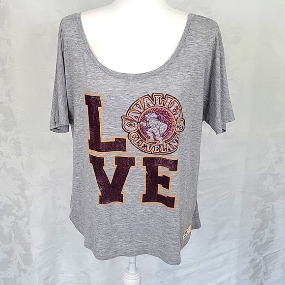 Lucky Soul Cleveland Cavaliers Tee-Shirt Women's Size M - Picture 1 of 8